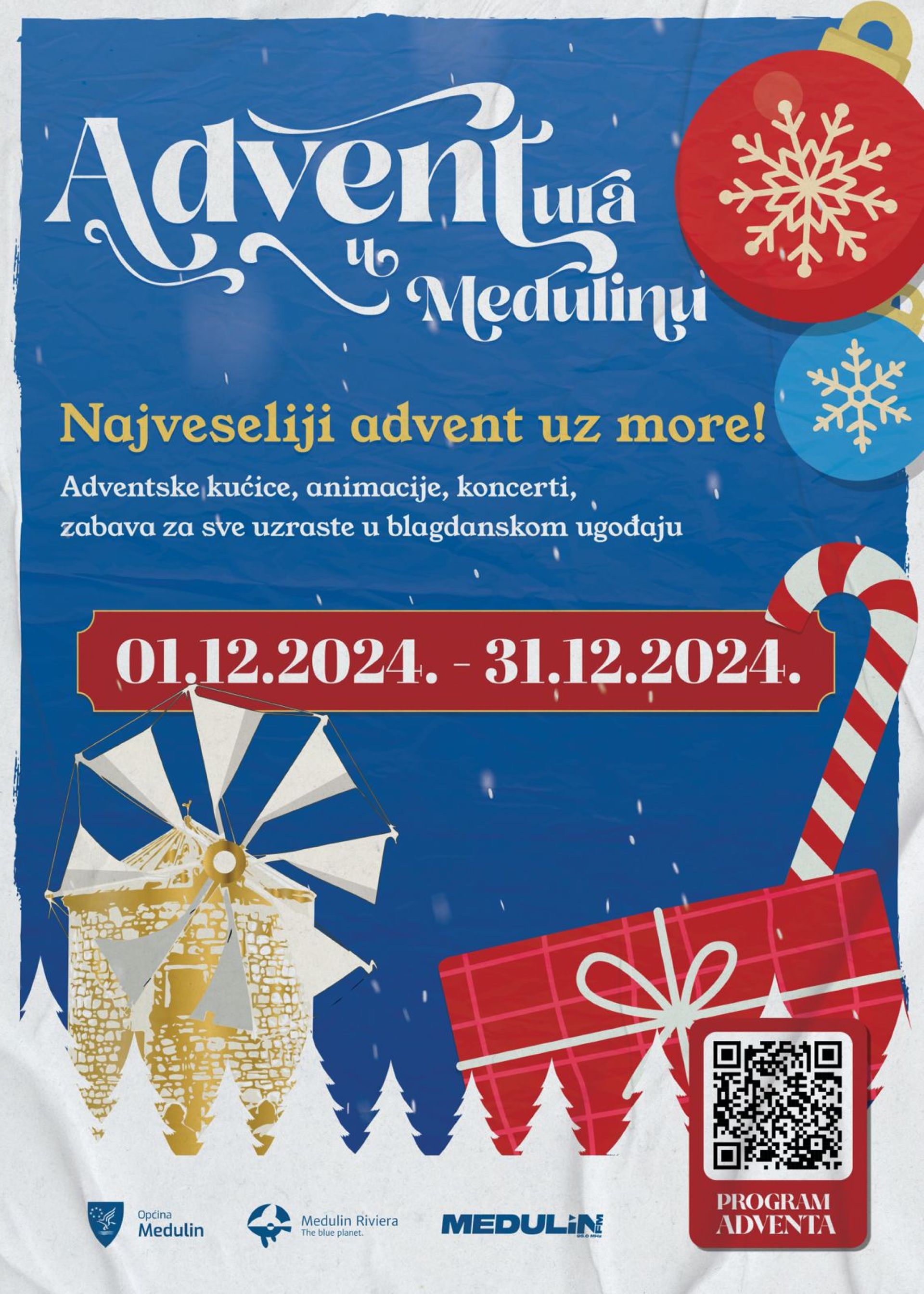 Uskoro kreće ADVENTura u Medulinu – najveseliji advent uz more!